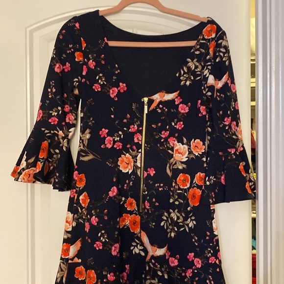 Eliza J. Ruffled Floral Dress - Picture 5 of 8